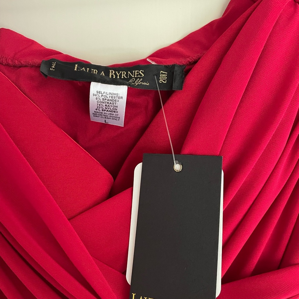 Pinup Girl Clothing Red Monica Wiggle- large